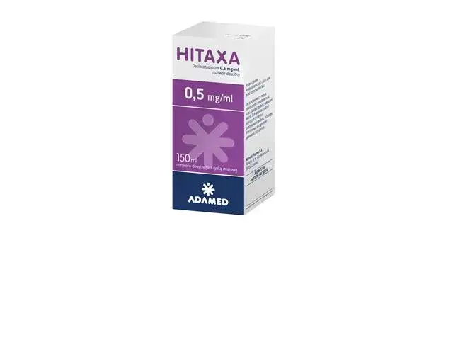 Hitaxa opakowanie tabletki syrop